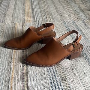 Madewell slingback mules